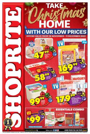 Shoprite catalogue  - 28/11/2022 - 11/12/2022.