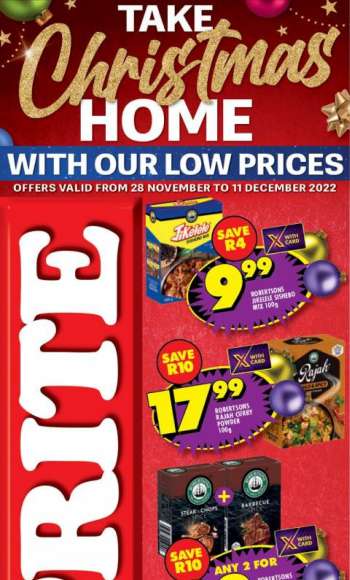 Shoprite catalogue  - 28/11/2022 - 11/12/2022.