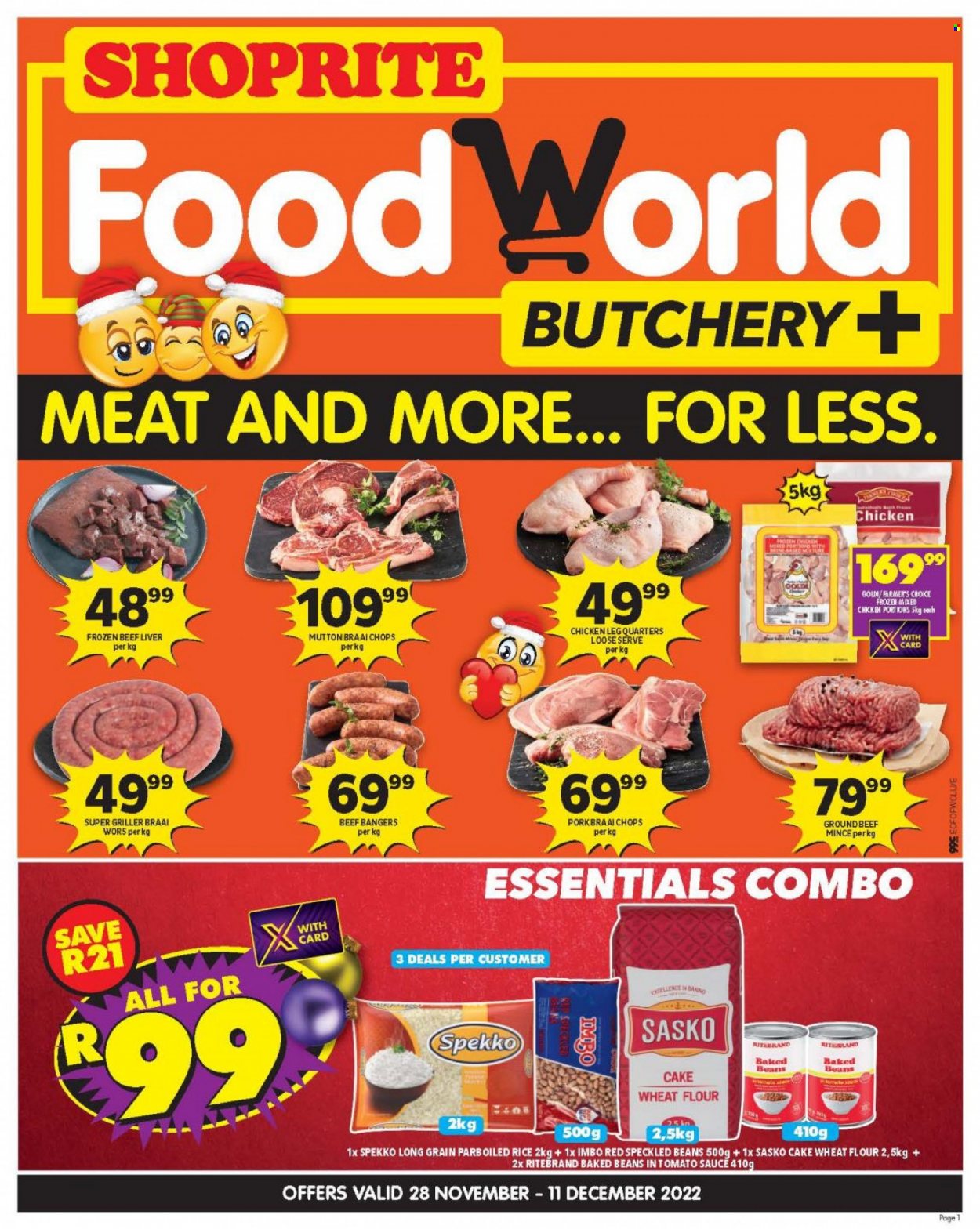 Shoprite specials - 28/11/2022 - 11/12/2022. Page 1