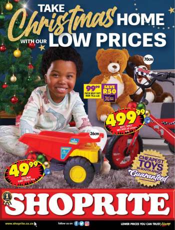 Shoprite catalogue  - 28/11/2022 - 25/12/2022.
