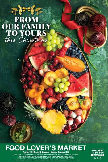 Food Lover's Market catalogue  - 28/11/2022 - 04/12/2022.
