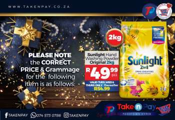 Take n Pay catalogue  - 29/11/2022 - 01/12/2022.