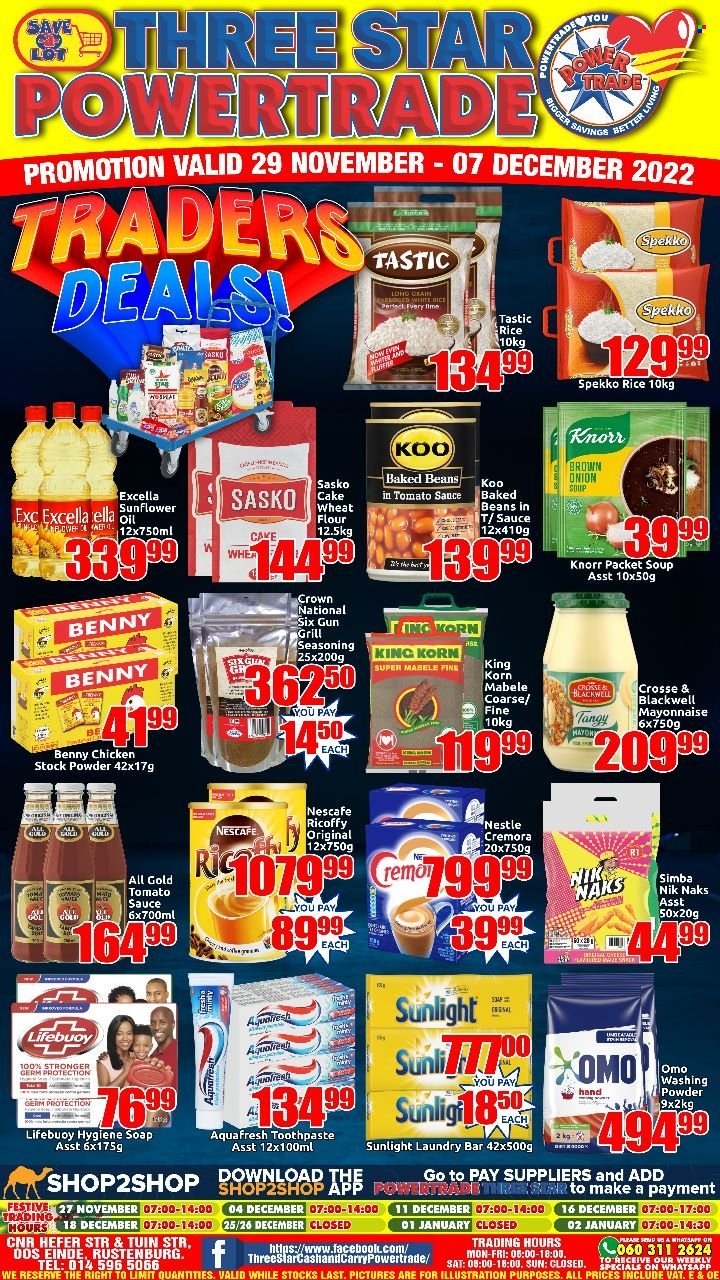 Three Star Cash and Carry specials - 29/11/2022 - 07/12/2022. Page 1