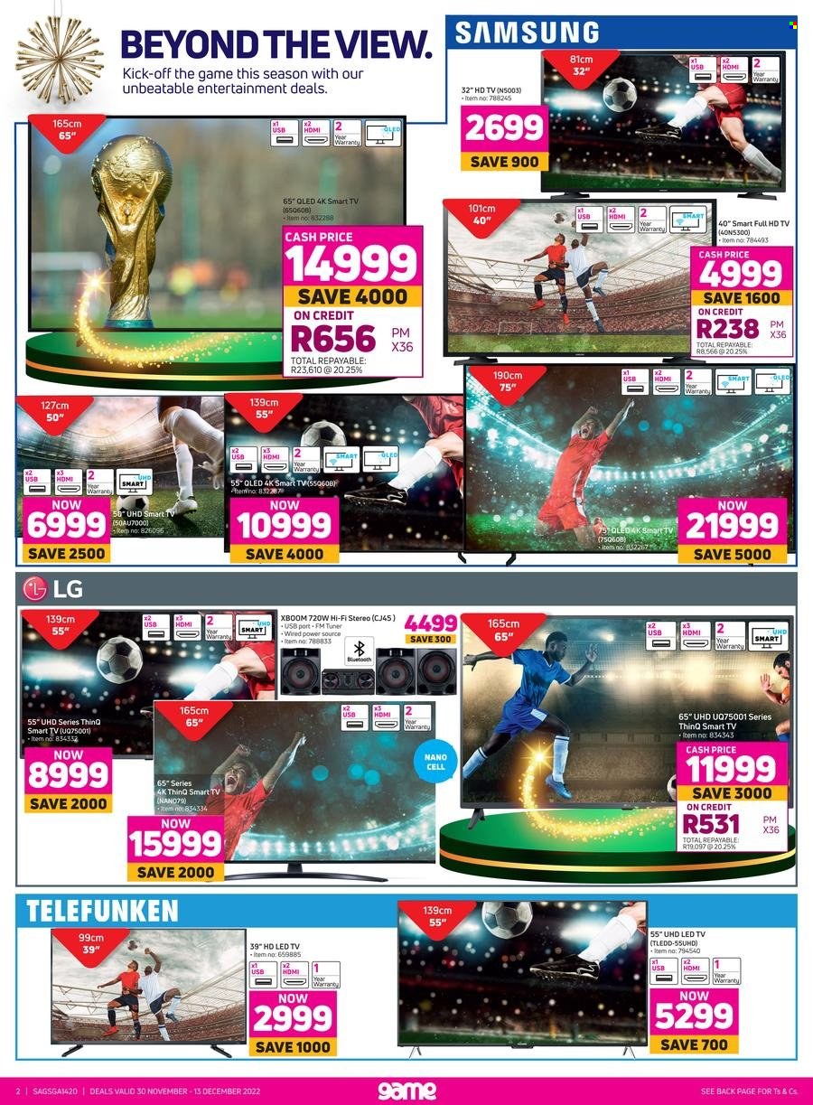 Game specials - 30/11/2022 - 13/12/2022. Page 2