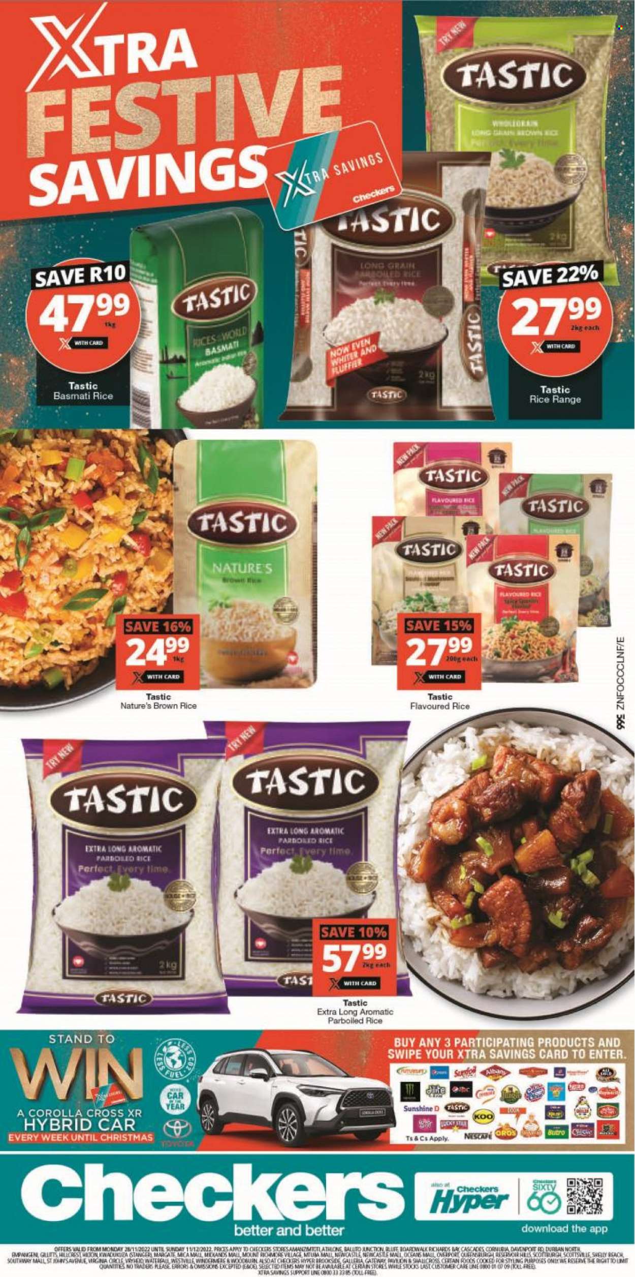 Checkers specials - 28/11/2022 - 11/12/2022. Page 1