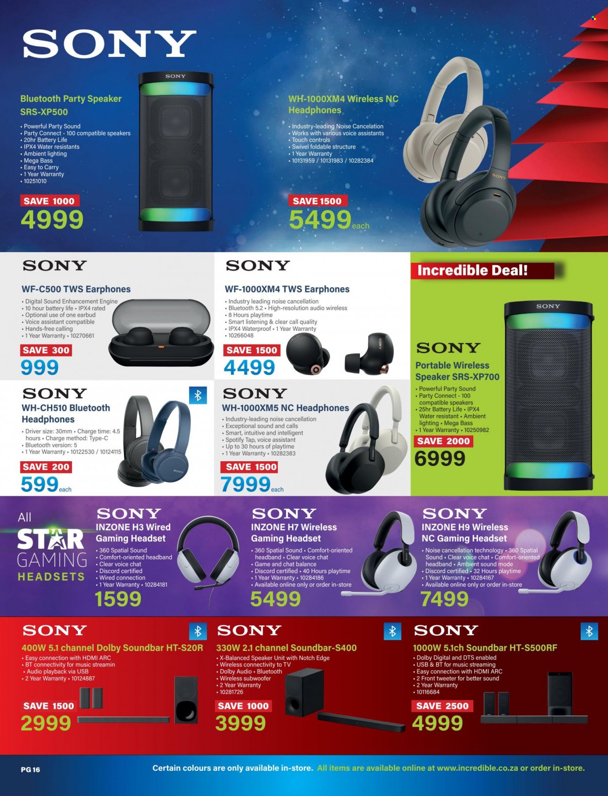Incredible Connection specials - 30/11/2022 - 24/12/2022. Page 16