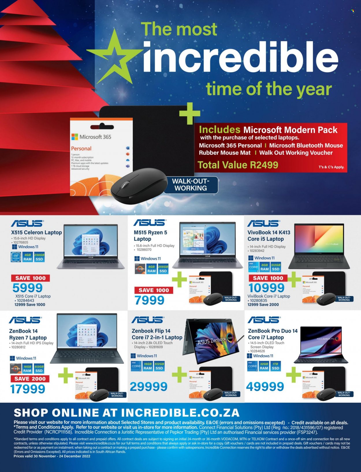 Incredible Connection specials - 30/11/2022 - 24/12/2022. Page 36
