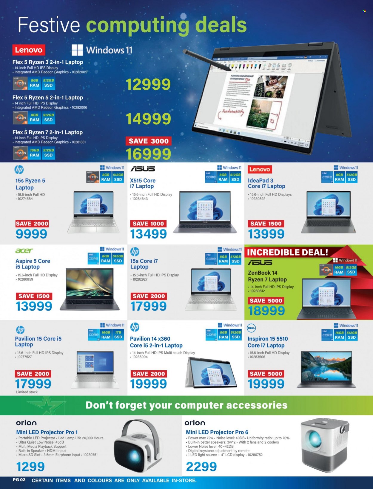 Incredible Connection specials - 30/11/2022 - 24/12/2022. Page 2