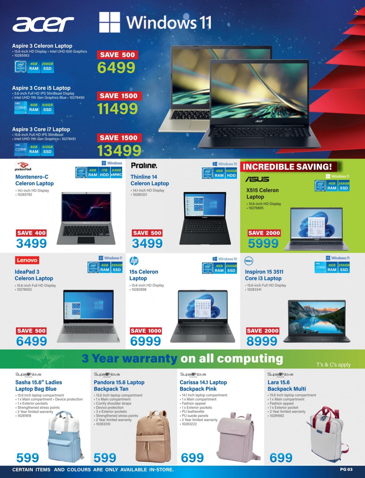 Incredible Connection specials - 30/11/2022 - 24/12/2022. Page 3