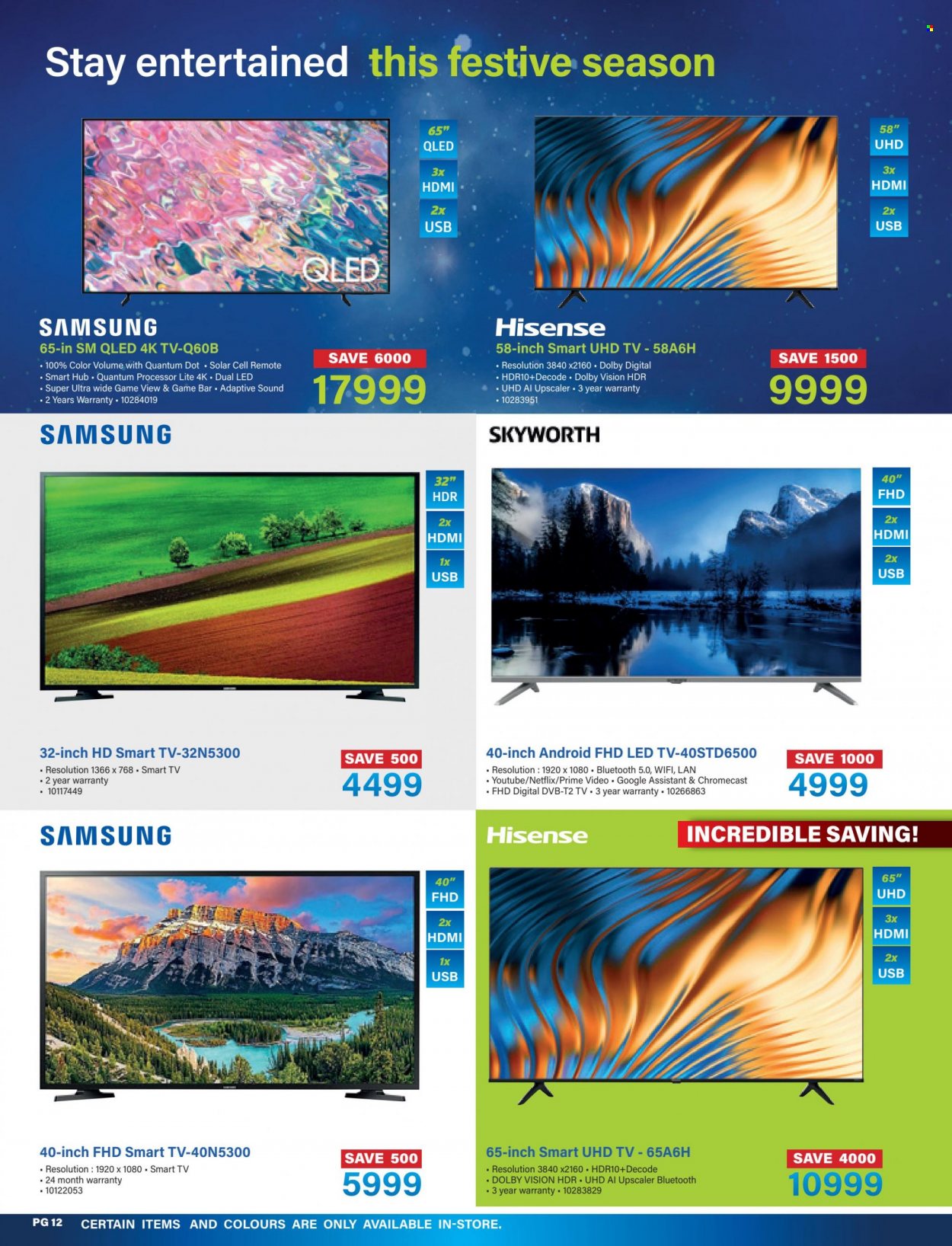 Incredible Connection specials - 30/11/2022 - 24/12/2022. Page 12
