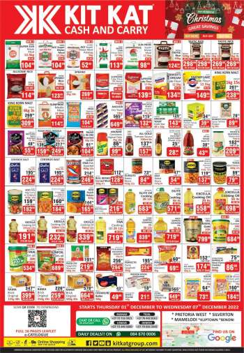 Kit Kat Cash & Carry catalogue  - 01/12/2022 - 07/12/2022.