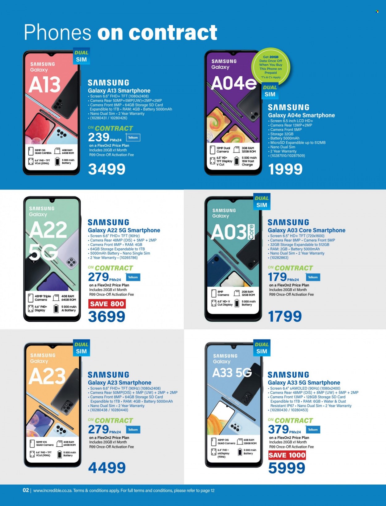 Incredible Connection specials - 01/12/2022 - 31/01/2023. Page 2