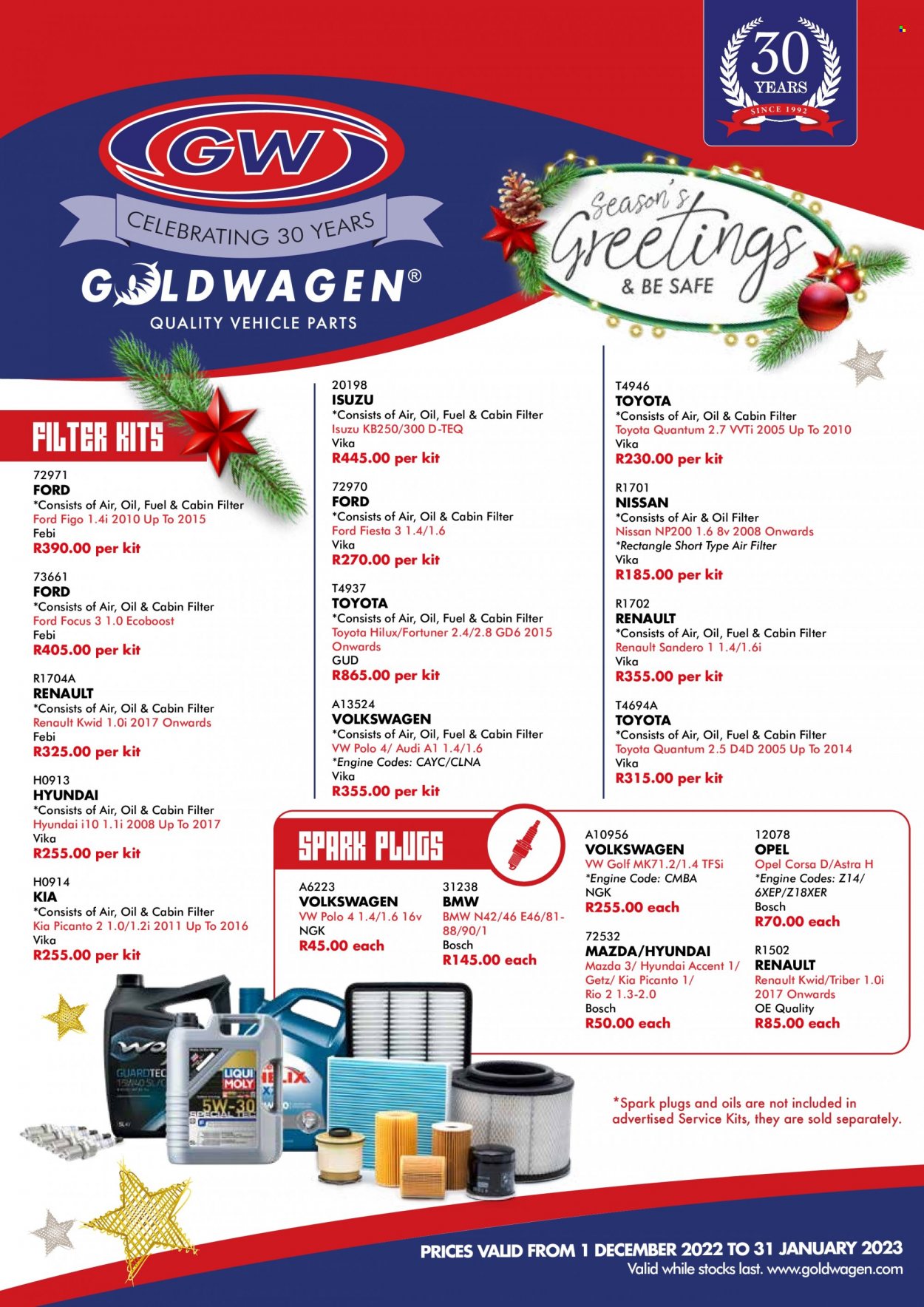 Goldwagen specials - 01/12/2022 - 31/01/2023. Page 1