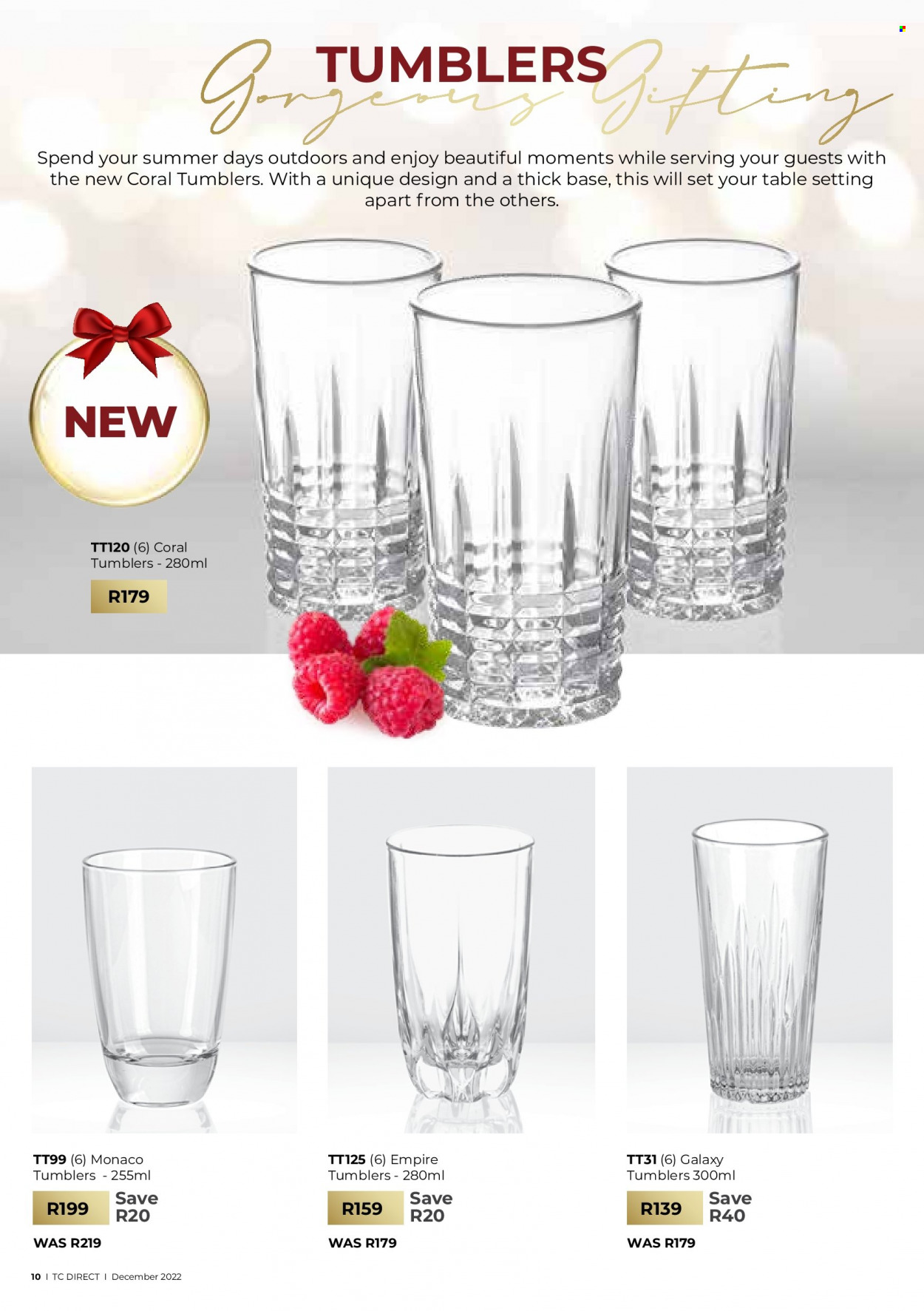 Table Charm Direct specials - 01/12/2022 - 31/12/2022. Page 10