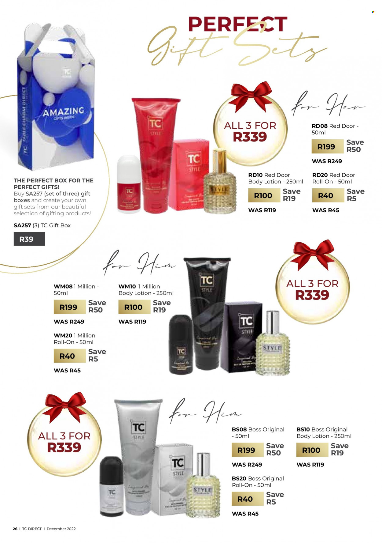 Table Charm Direct specials - 01/12/2022 - 31/12/2022. Page 26