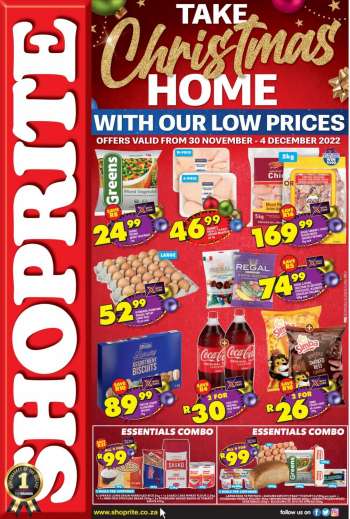 Shoprite catalogue  - 30/11/2022 - 04/12/2022.