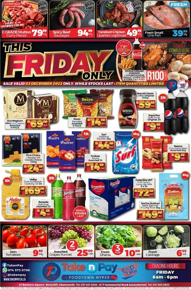 Take n Pay specials - 02/12/2022 - 02/12/2022. Page 1