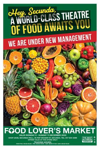 Food Lover's Market catalogue  - 05/12/2022 - 11/12/2022.
