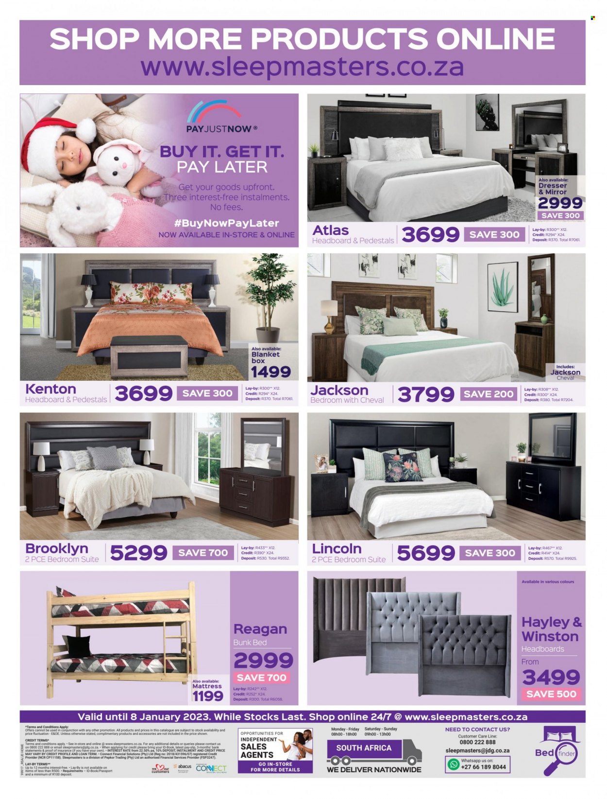 Sleepmasters specials - 05/12/2022 - 08/01/2023. Page 8