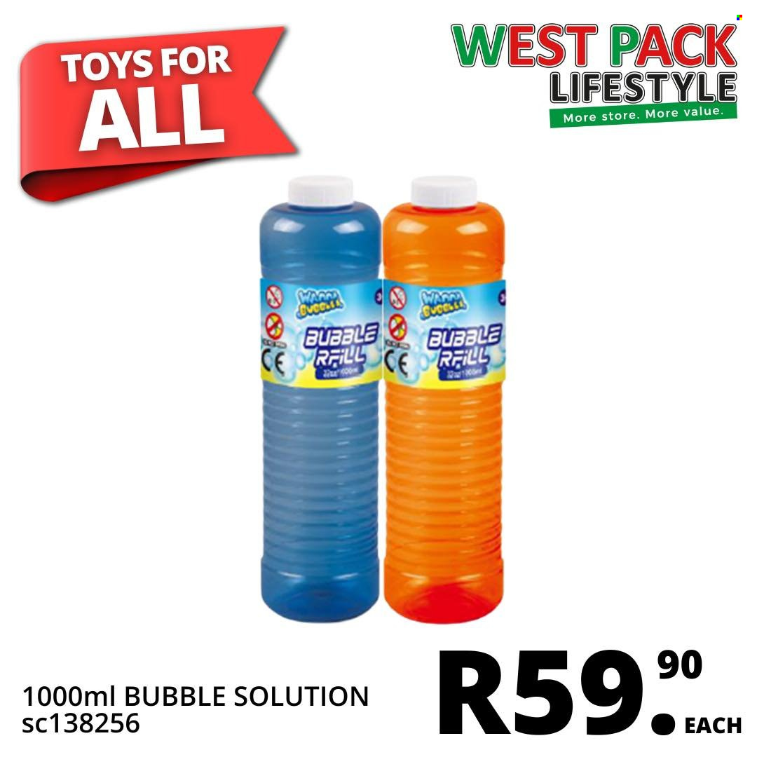 West Pack Lifestyle specials. Page 27