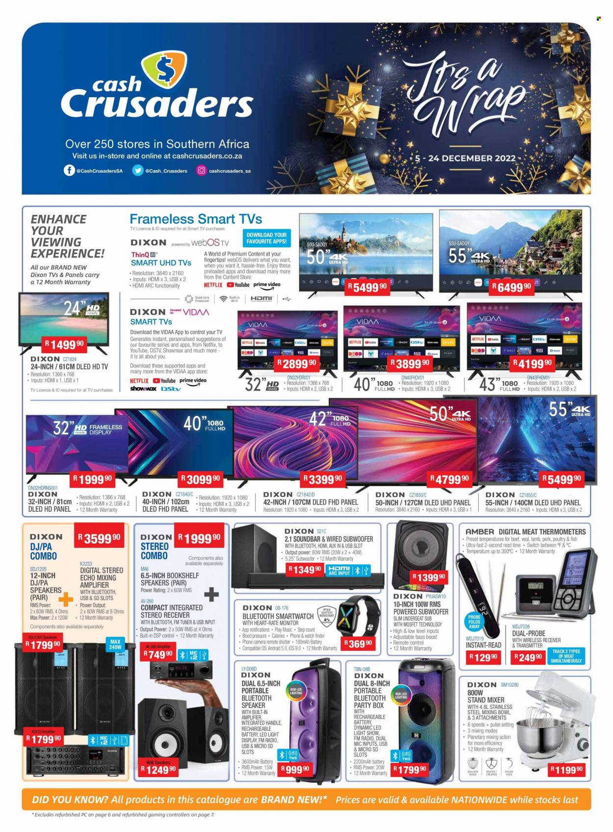 Cash Crusaders specials - 05/12/2022 - 24/12/2022. Page 1