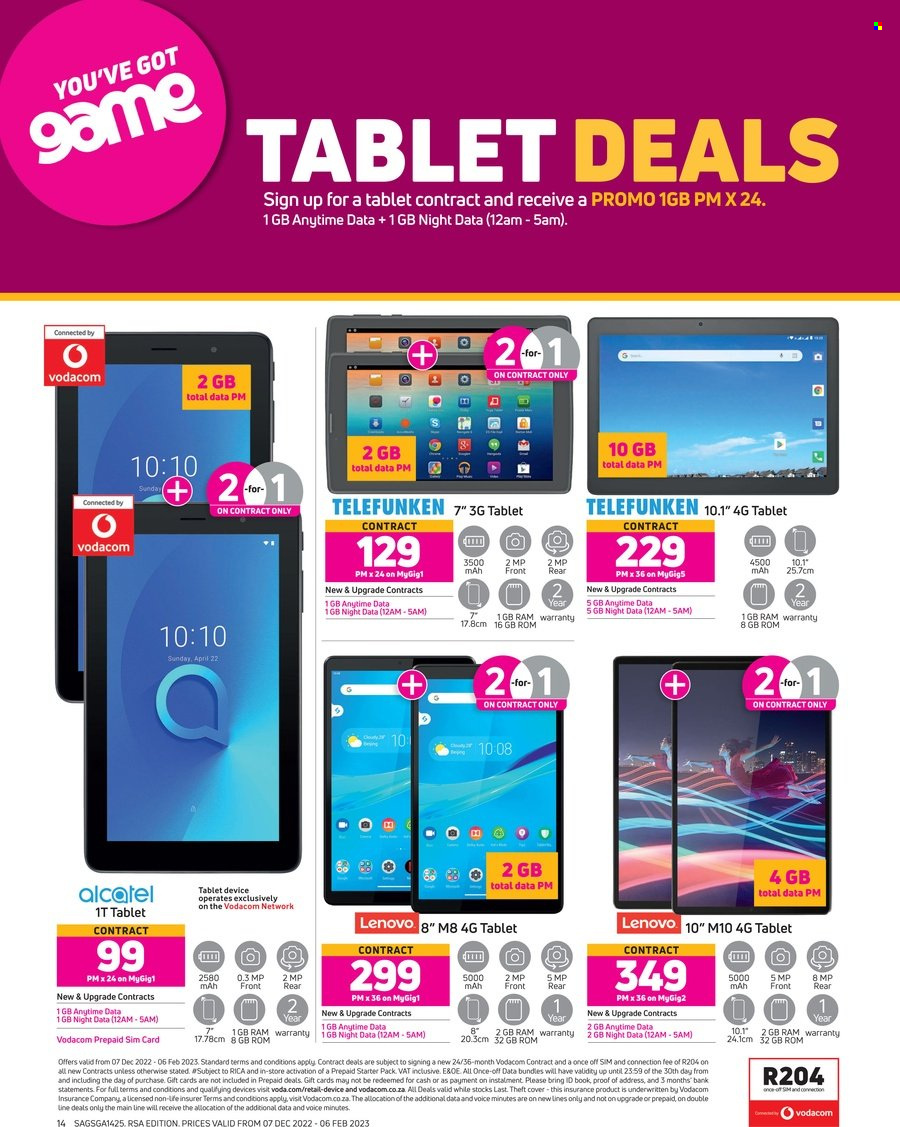 Game specials - 07/12/2022 - 06/02/2023. Page 14