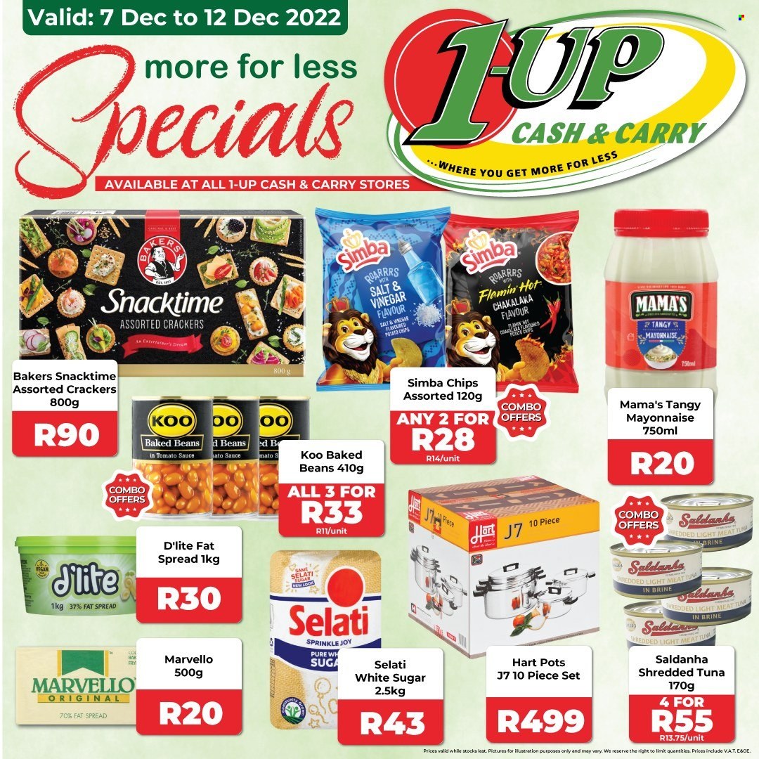 1UP Cash & Carry specials - 07/12/2022 - 12/12/2022. Page 1