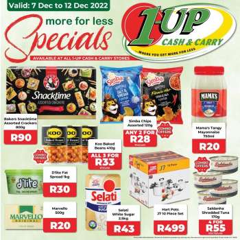 1UP Cash & Carry catalogue  - 07/12/2022 - 12/12/2022.