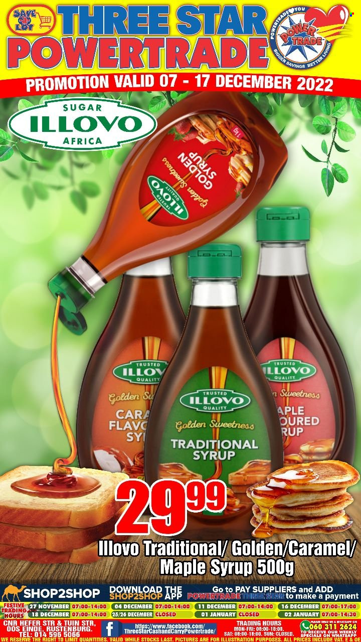 Three Star Cash and Carry specials - 07/12/2022 - 17/12/2022. Page 1