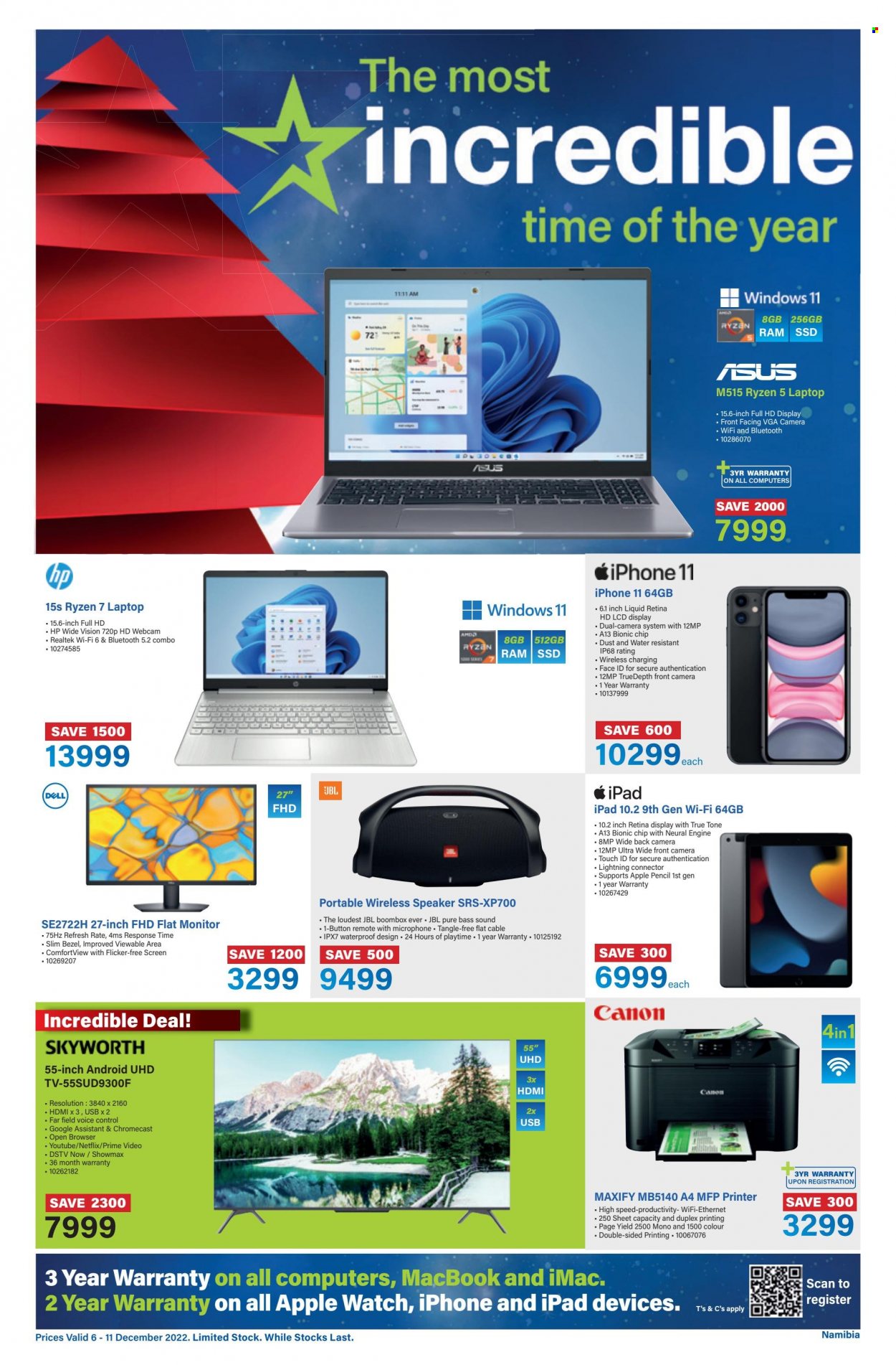 Incredible Connection specials - 06/12/2022 - 11/12/2022. Page 1