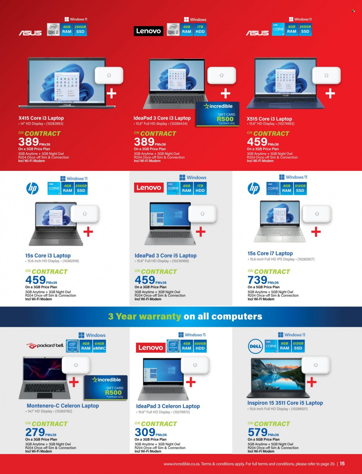 Incredible Connection specials - 08/12/2022 - 06/02/2023. Page 15