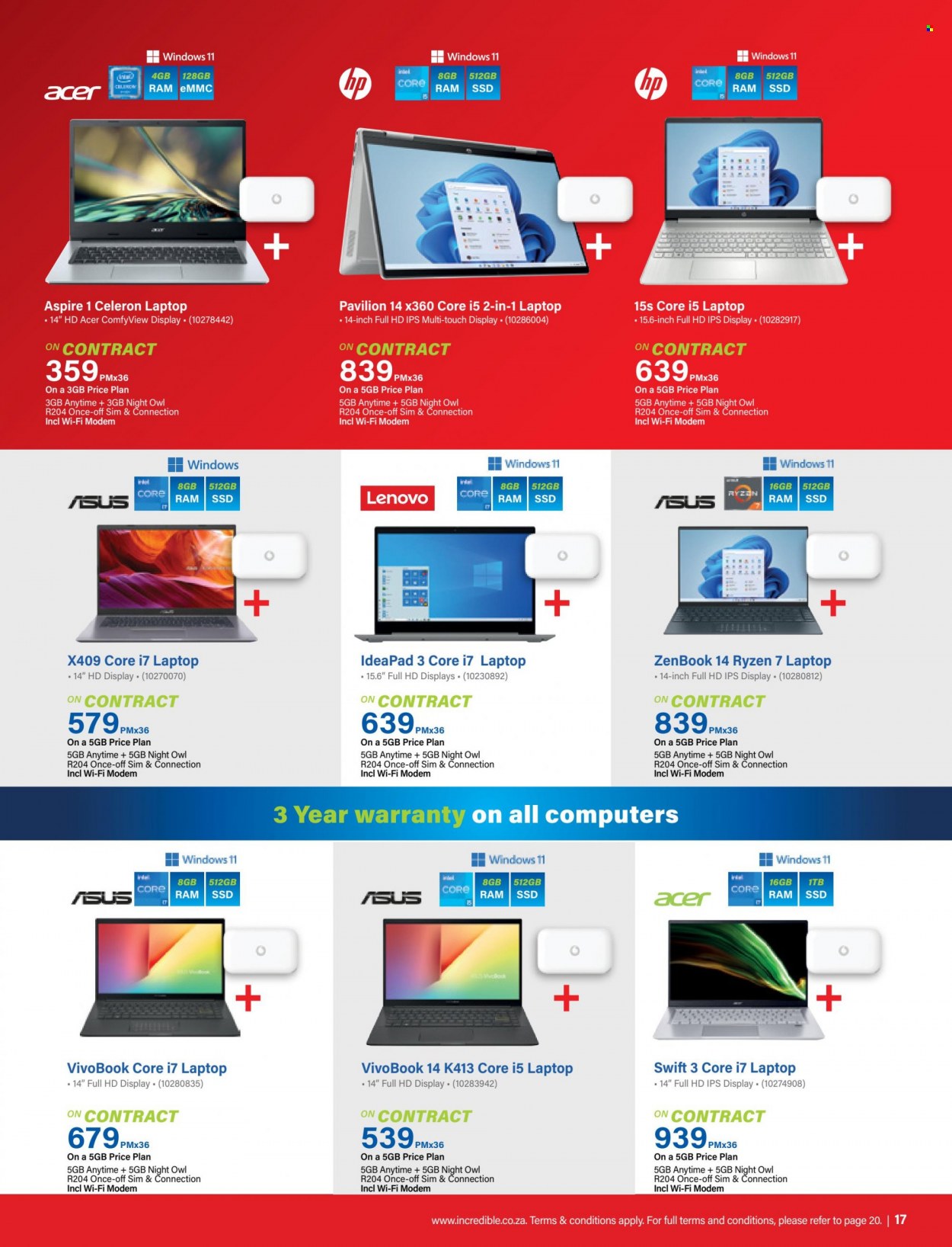 Incredible Connection specials - 08/12/2022 - 06/02/2023. Page 17