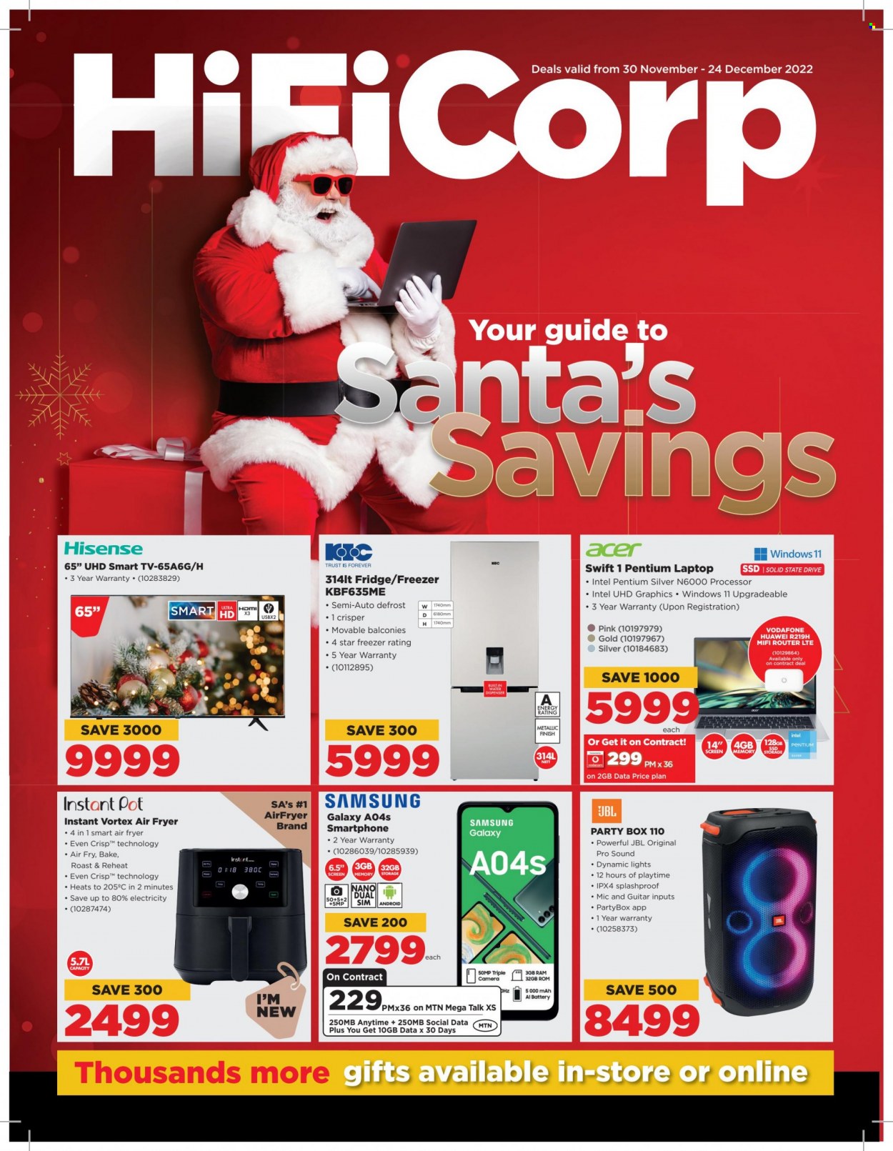 HiFi Corp specials - 30/11/2022 - 24/12/2022. Page 1