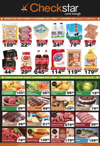Checkstar catalogue  - 08/12/2022 - 11/12/2022.