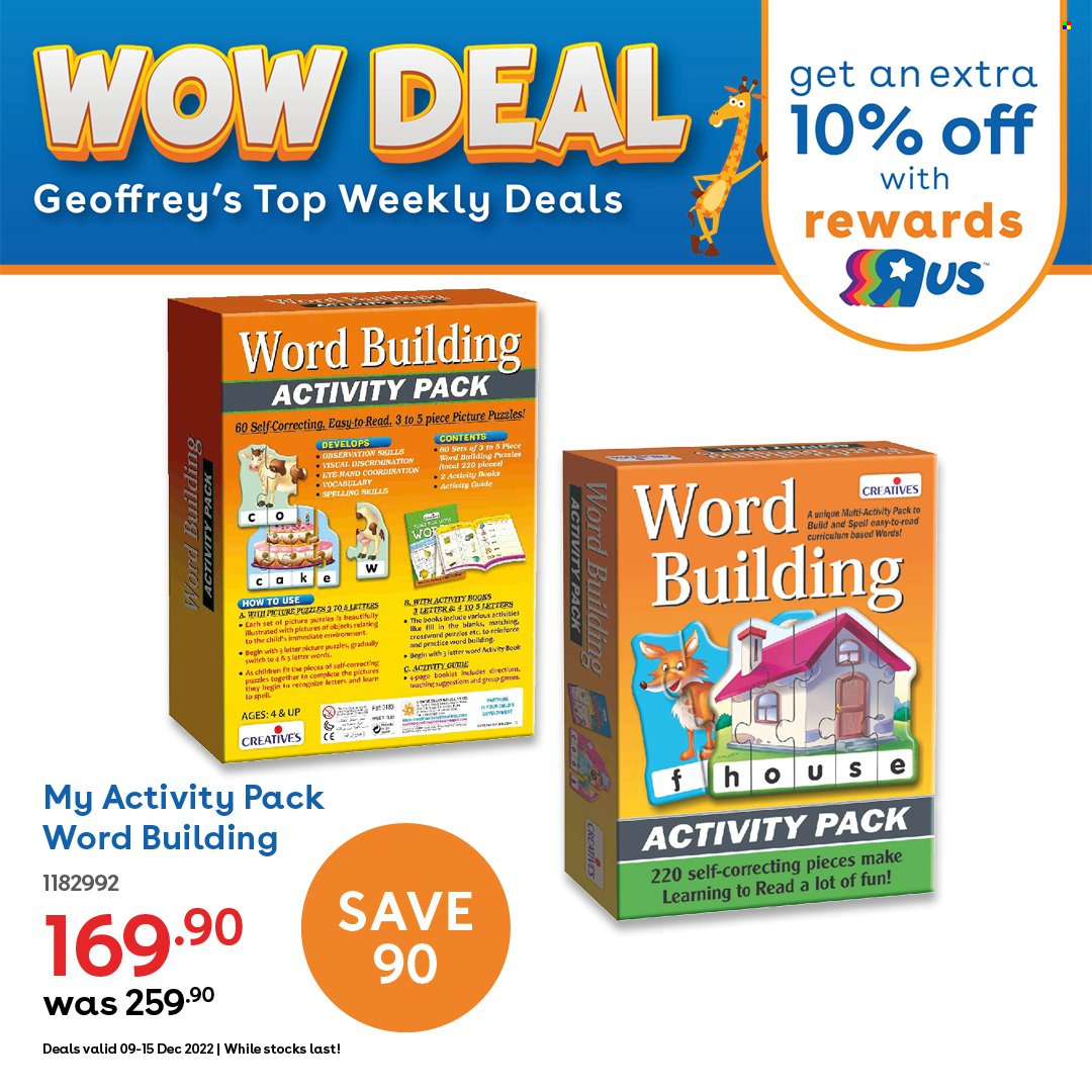 Toys R Us specials - 09/12/2022 - 15/12/2022. Page 7
