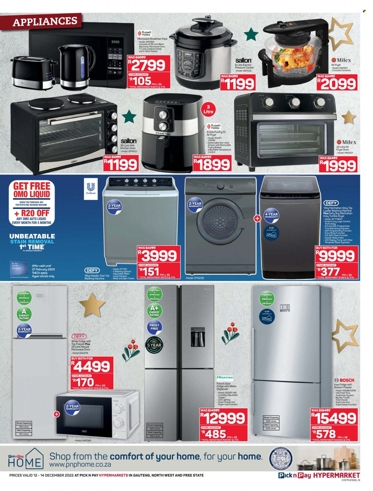 Pick n Pay Hypermarket specials - 12/12/2022 - 14/12/2022. Page 18