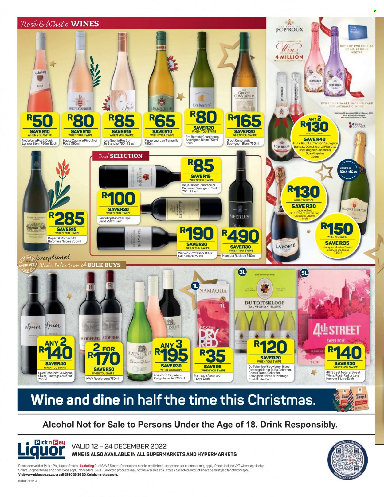 Pick n Pay Liquor specials - 12/12/2022 - 24/12/2022. Page 4