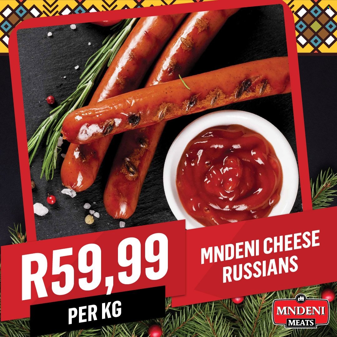 Mndeni Meats specials - 12/12/2022 - 18/12/2022. Page 2