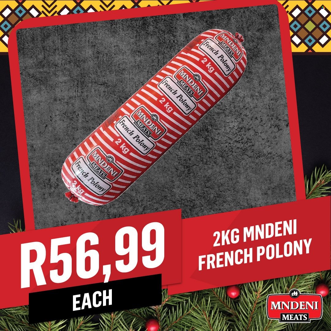 Mndeni Meats specials - 12/12/2022 - 18/12/2022. Page 6