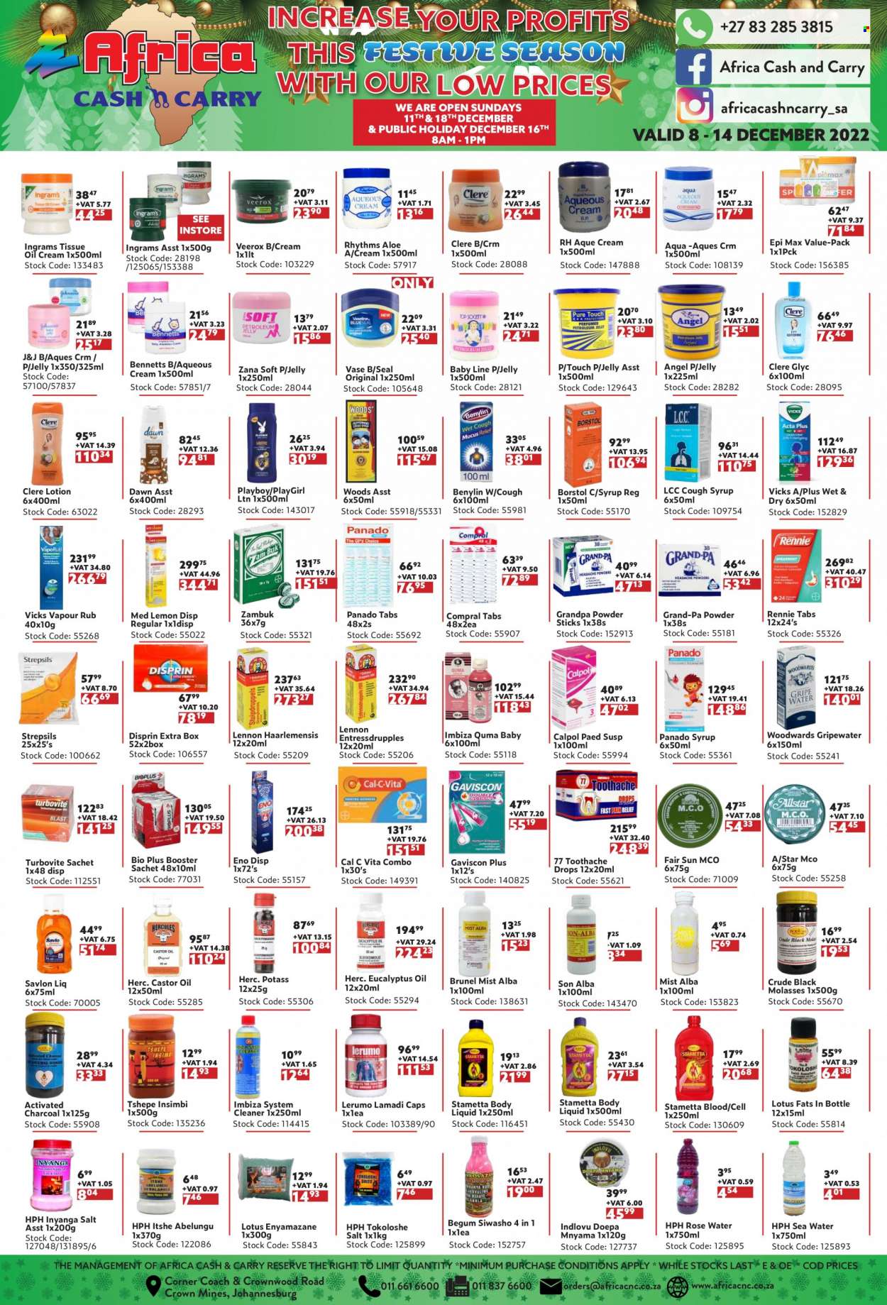 Africa Cash & Carry specials - 08/12/2022 - 14/12/2022. Page 1