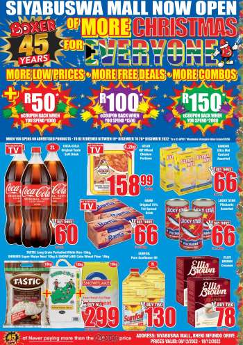 Boxer catalogue  - 08/12/2022 - 18/12/2022.