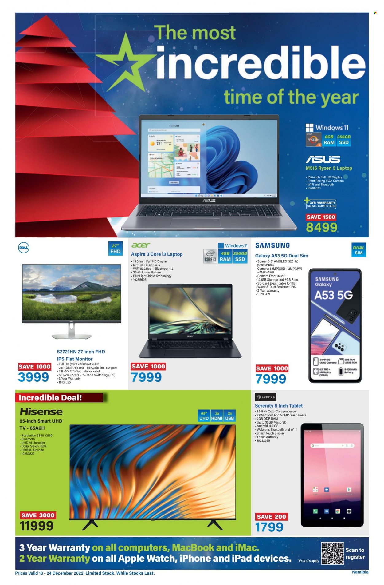 Incredible Connection specials - 13/12/2022 - 24/12/2022. Page 1