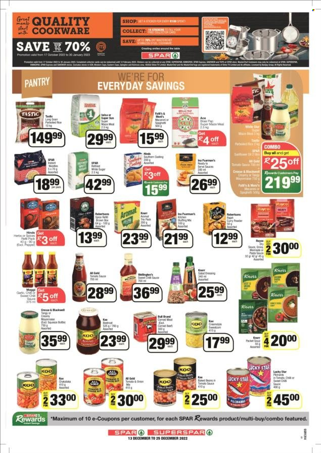 SPAR specials - 13/12/2022 - 25/12/2022. Page 9