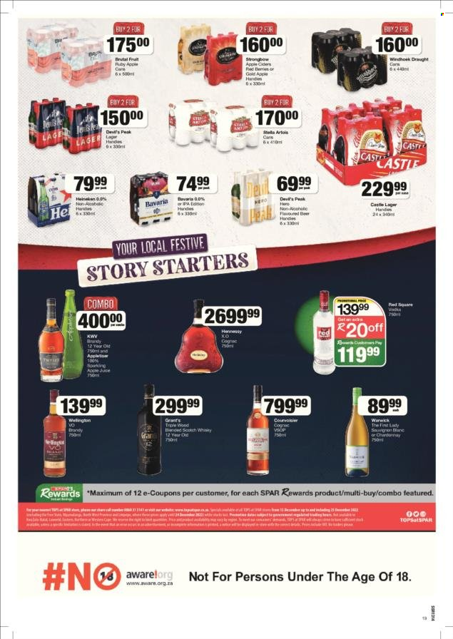 SPAR specials - 13/12/2022 - 25/12/2022. Page 19