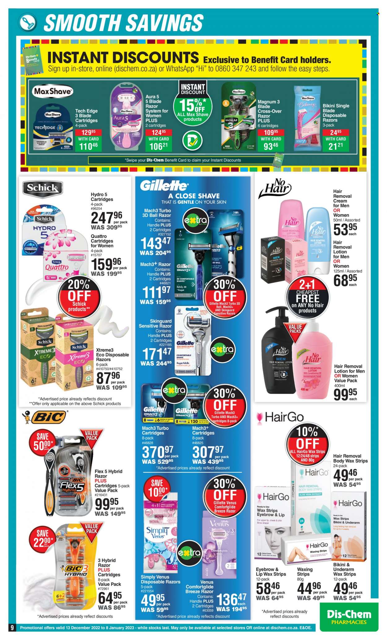 Dis-Chem specials - 13/12/2022 - 08/01/2023. Page 9