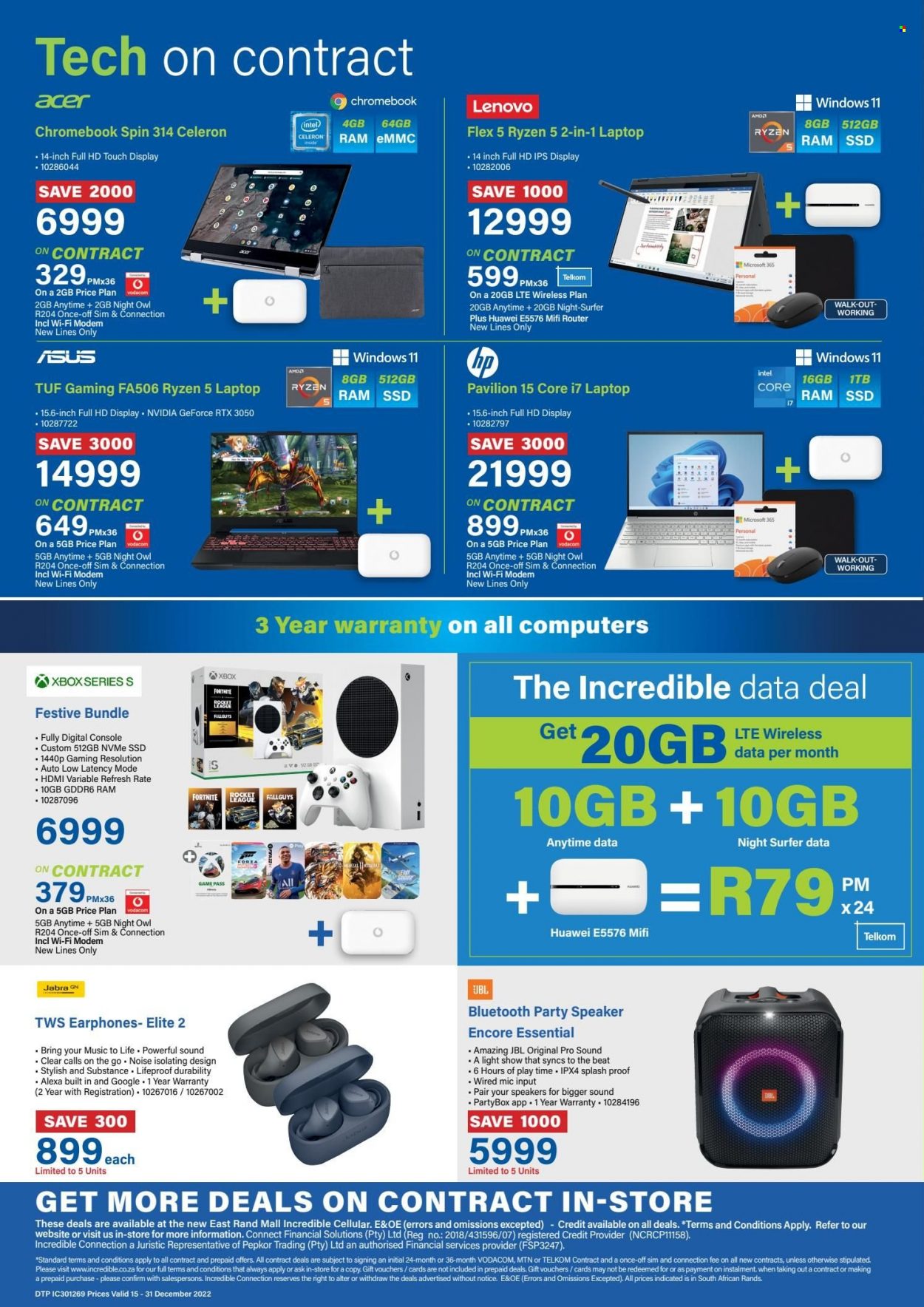Incredible Connection specials - 15/12/2022 - 31/12/2022. Page 4