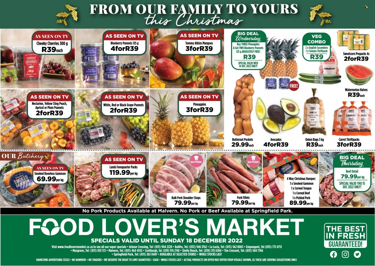 Food Lover's Market specials - 13/12/2022 - 18/12/2022. Page 1