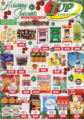 1UP Cash & Carry catalogue  - 13/12/2022 - 28/12/2022.