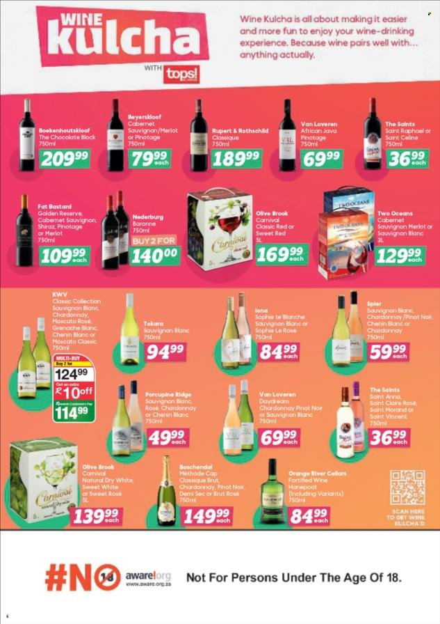 TOPS at SPAR specials - 13/12/2022 - 25/12/2022. Page 6