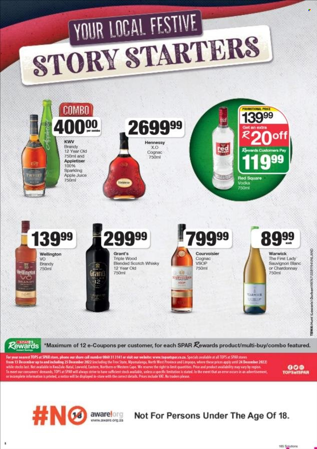 TOPS at SPAR specials - 13/12/2022 - 25/12/2022. Page 9